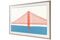 43" Customizable Bezel VG-SCFA - Teak/Modern | Samsung Canada
