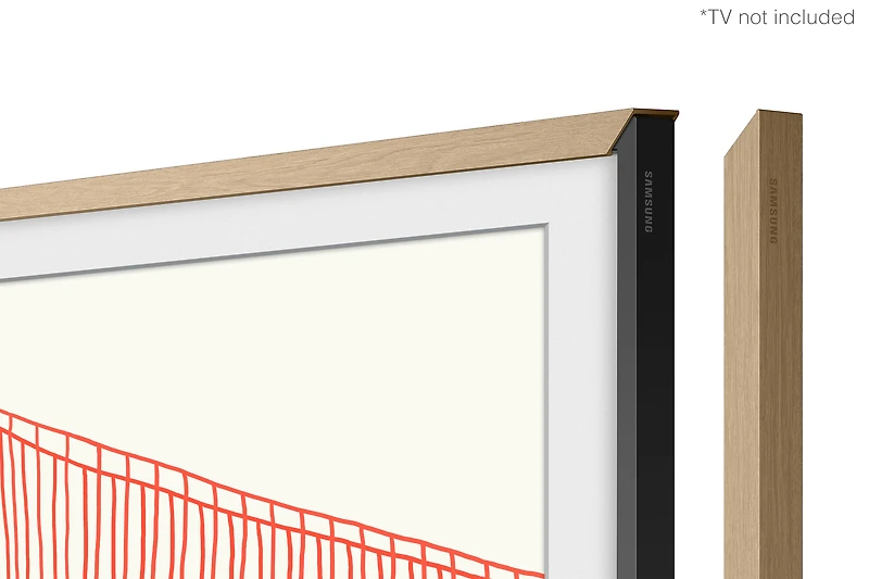 55" Customizable Bezel VG-SCFA - Teak/Modern | Samsung Canada