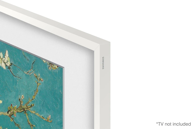 32" Customizable Bezel - White/Modern | Samsung Canada