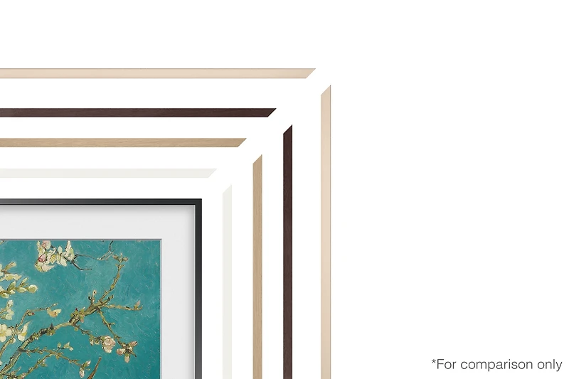 55" Customizable Bezel - Sand Gold Metal/Beveled | Samsung Canada