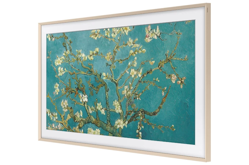 75" Customizable Bezel - Sand Gold Metal/Beveled | Samsung Canada