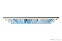 55" Customisable Modern Teak Bezel for The Frame TV