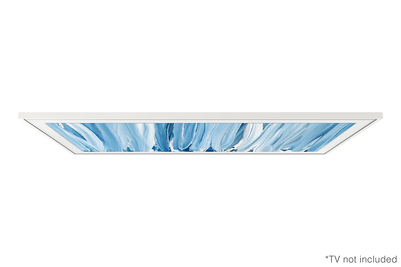 55" Customisable Modern White Bezel for The Frame TV