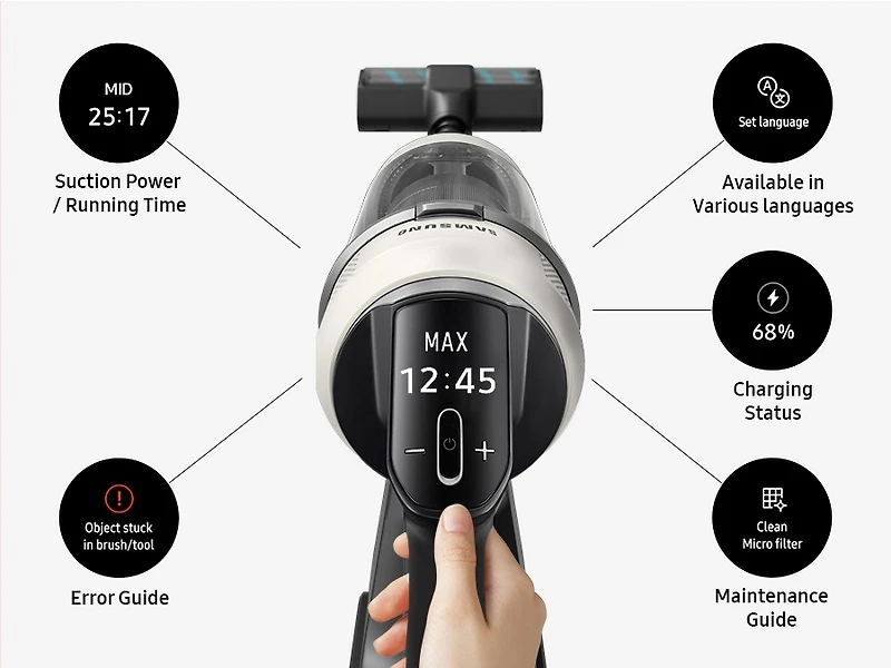 Bespoke Jet AI Lite Stick Vacuum VS80F28DMP/AA | Samsung Canada
