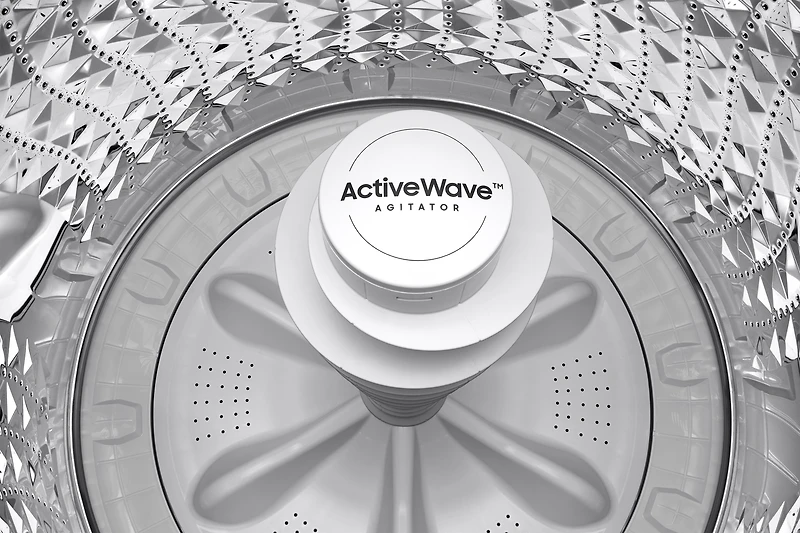 4.6 cu.ft Top loading Washer with ActiveWave Agitator and Self Clean