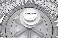 4.6 cu.ft Top loading Washer with ActiveWave Agitator and Self Clean