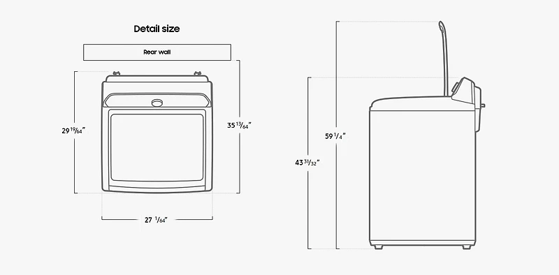 5.0 Cu.Ft. Top Load Washer with ActiveWave™ Agitator | Samsung Canada
