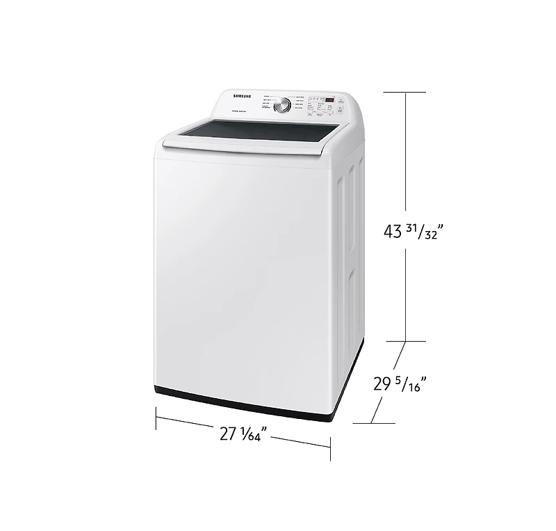 5.0 Cu.Ft. Top Load Washer with ActiveWave™ Agitator | Samsung Canada