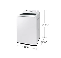5.0 Cu.Ft. Top Load Washer with ActiveWave™ Agitator | Samsung Canada