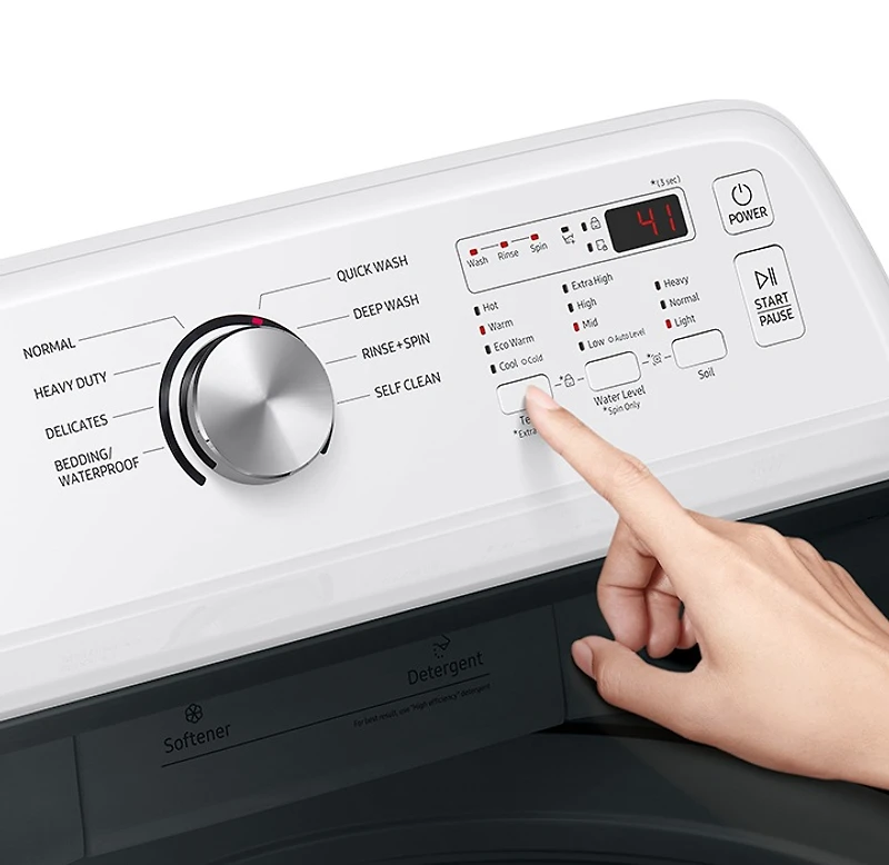 5.0 Cu.Ft. Top Load Washer with ActiveWave™ Agitator | Samsung Canada
