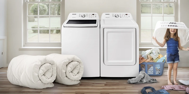 5.2 Cu.Ft. Top Load Washer with Soft Closing Lid | Samsung Canada