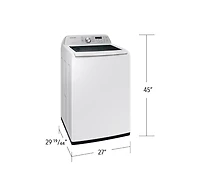 5.3 cu. ft. 3500 Series Smart Top Load Washer with ActiveWave Agitator | Samsung Canada
