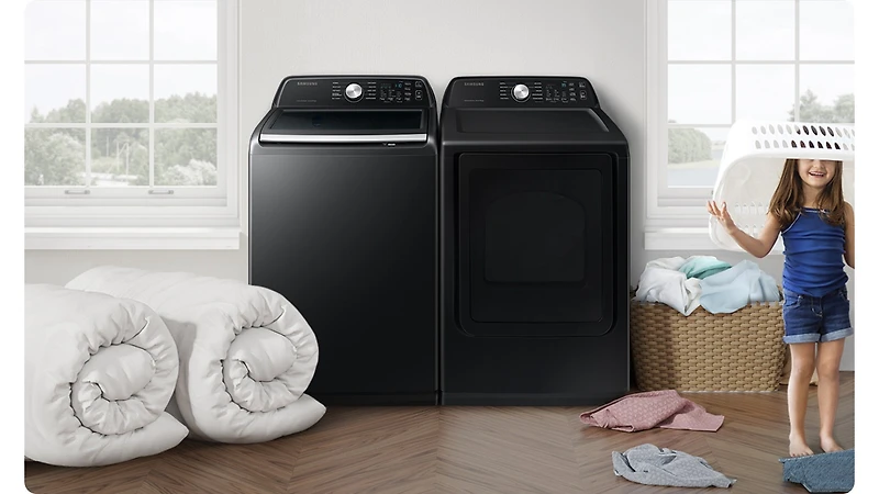 5.3 cu. ft. 3500 Series Smart Top Load Washer with ActiveWave Agitator | Samsung Canada