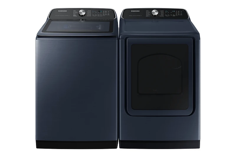 6.1 cu. ft. 7155 Series Top Load Washer with Pet Care Solution Navy | Samsung Canada