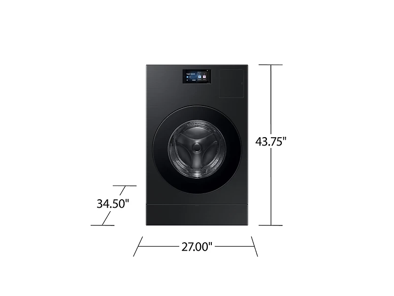 Bespoke AI Laundry Combo with All-in-One Vented Combo Black | Samsung Canada