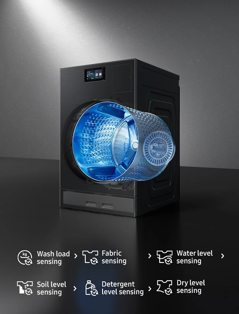 Bespoke AI Laundry Combo with All-in-One Vented Combo Black | Samsung Canada