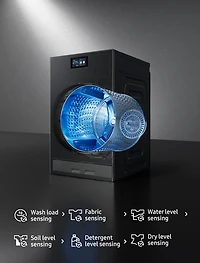 Bespoke AI Laundry Combo with All-in-One Vented Combo Black | Samsung Canada