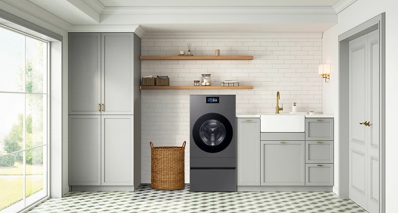 Bespoke AI Laundry Combo with All-in-One Vented Combo Black | Samsung Canada