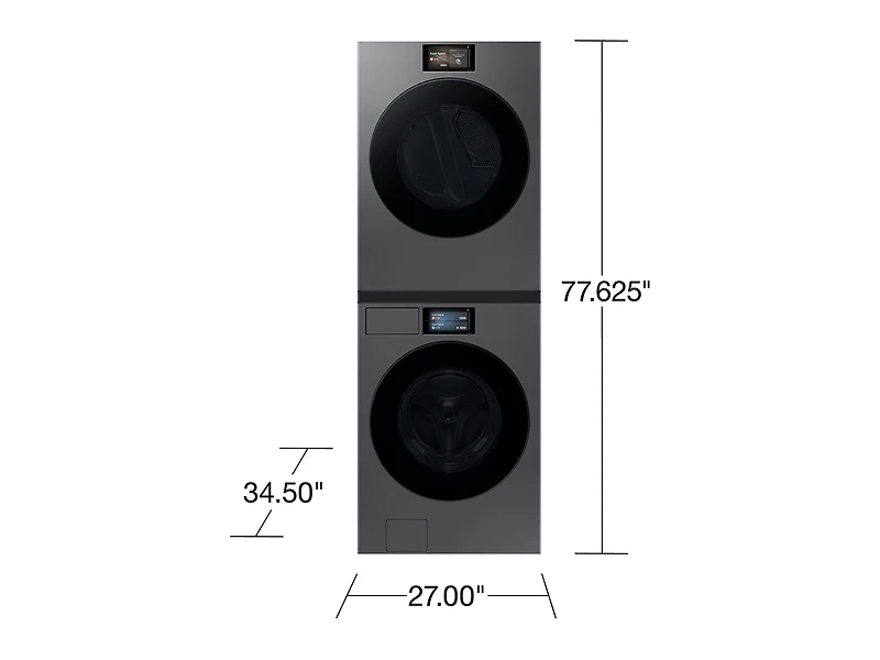6.1 Cu.Ft. Bespoke AI Front Load Washer (2025) | WF90F53ADSA5 | Samsung Canada