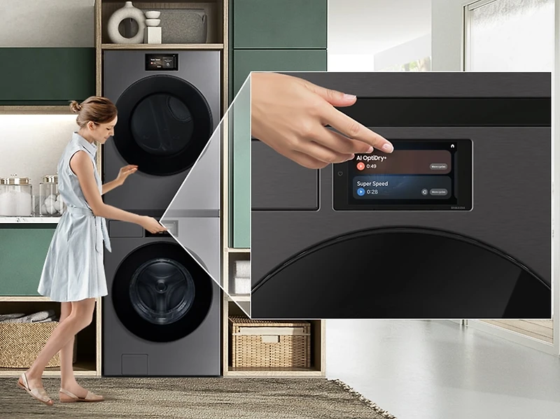 6.1 Cu.Ft. Bespoke AI Front Load Washer (2025) | WF90F53ADSA5 | Samsung Canada