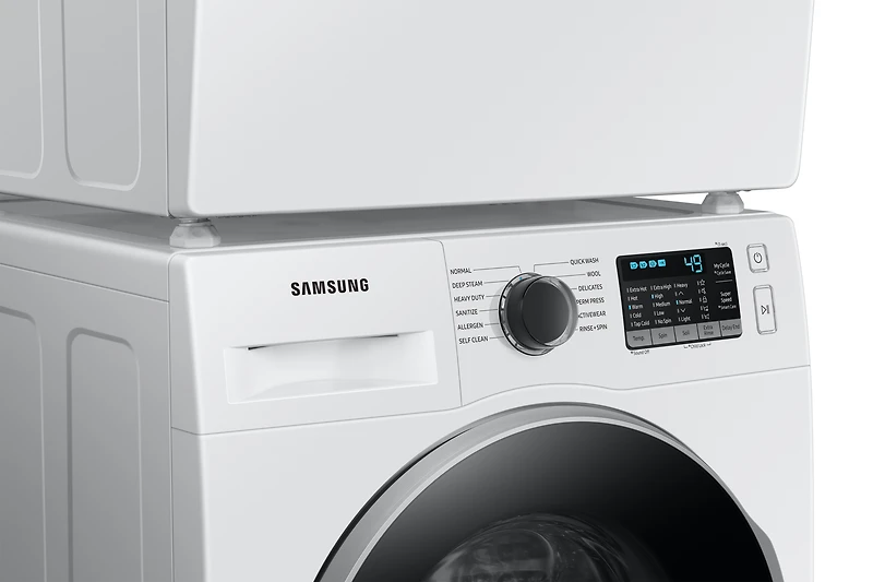 2.9 cu. ft. Front Load Washer: WW25B6800AW | Samsung Canada