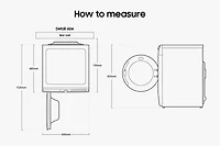 2.9 cu. ft. Front Load Washer: WW25B6800AW | Samsung Canada