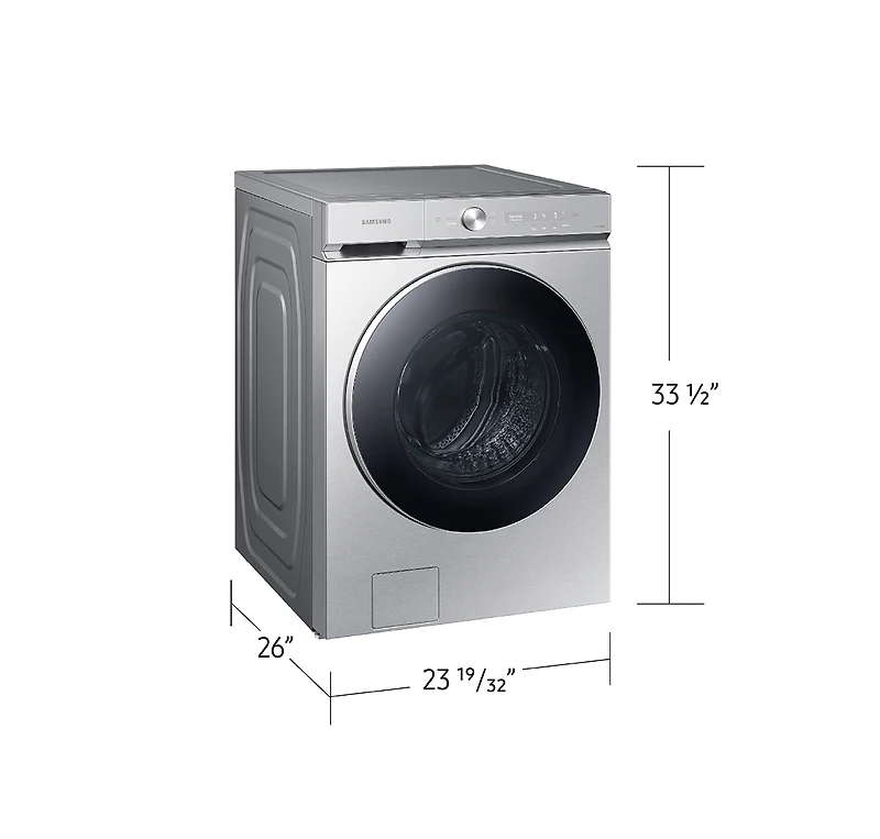 2.9 cu.ft Front load washer with AI Powered Smart Dial and Super Speed | Samsung Canada