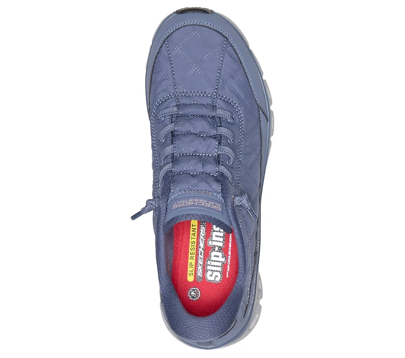 Skechers Slip-ins Work Slip-Resistant: Glide-Step - Cozy Fit Zhova