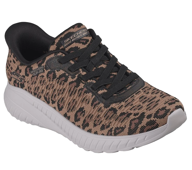 Skechers Slip-ins: BOBS Sport Squad Chaos - Leopard Lush
