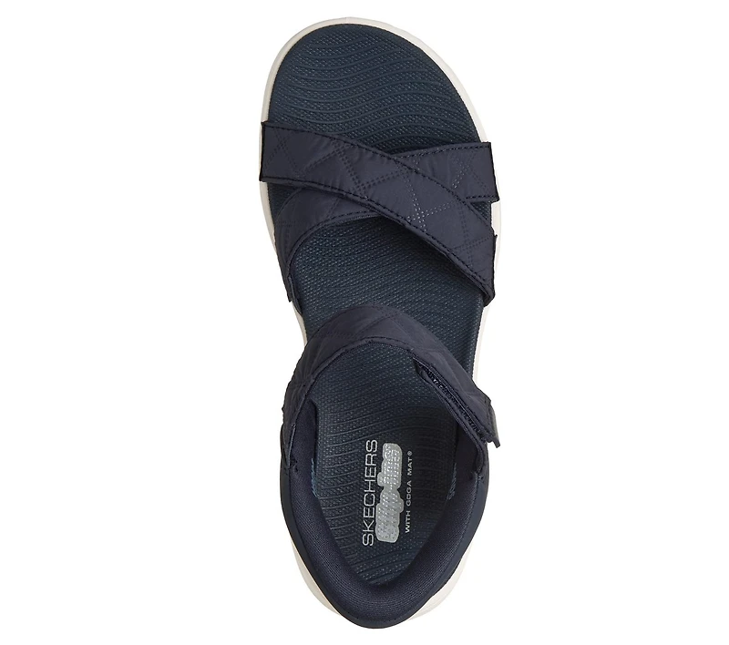 Skechers Slip-ins: GO WALK Glide-Step 2.0 Sandal - Cozy Fit Adrienne