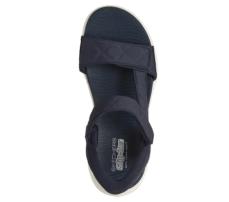 Skechers Slip-ins: GO WALK Glide-Step 2.0 Sandal - Cozy Fit Jada