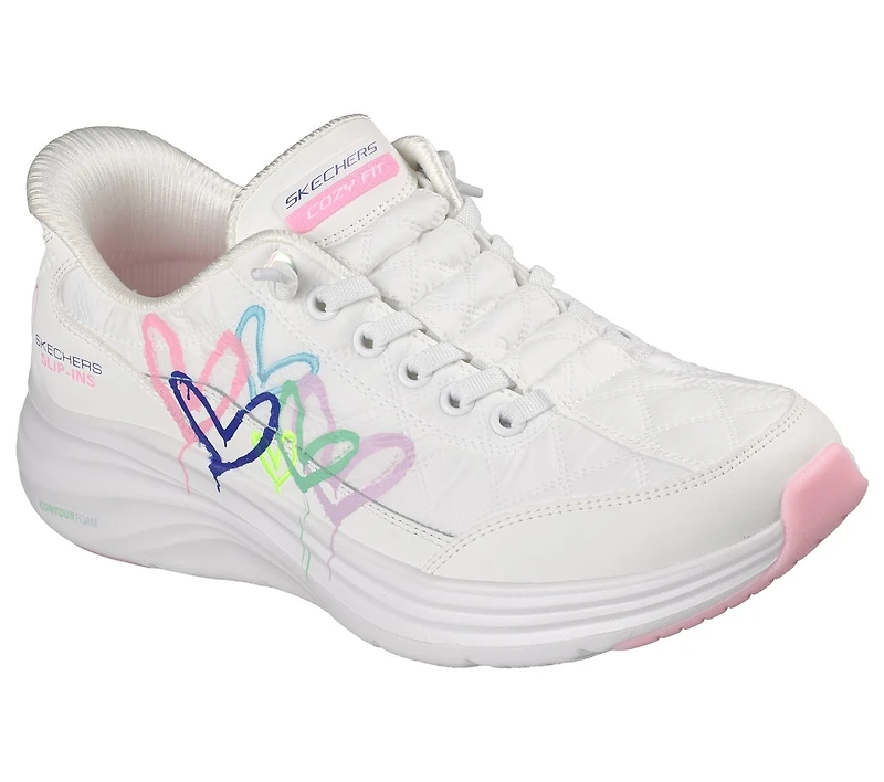Skechers Slip-ins JGoldcrown: Contour Foam - Cozy Fit Timeless Heart