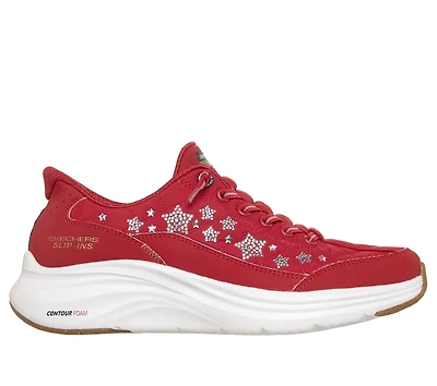 Skechers Slip-ins: Contour Foam - Cozy Fit Stars & Stripes