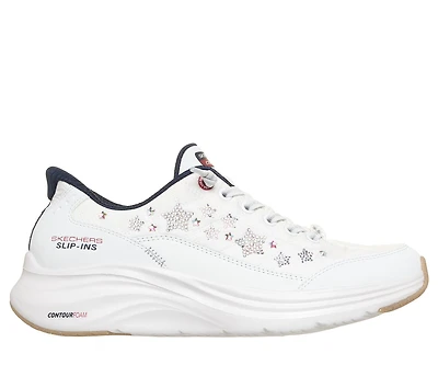 Skechers Slip-ins: Contour Foam - Cozy Fit Stars & Stripes