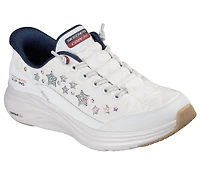 Skechers Slip-ins: Contour Foam - Cozy Fit Stars & Stripes