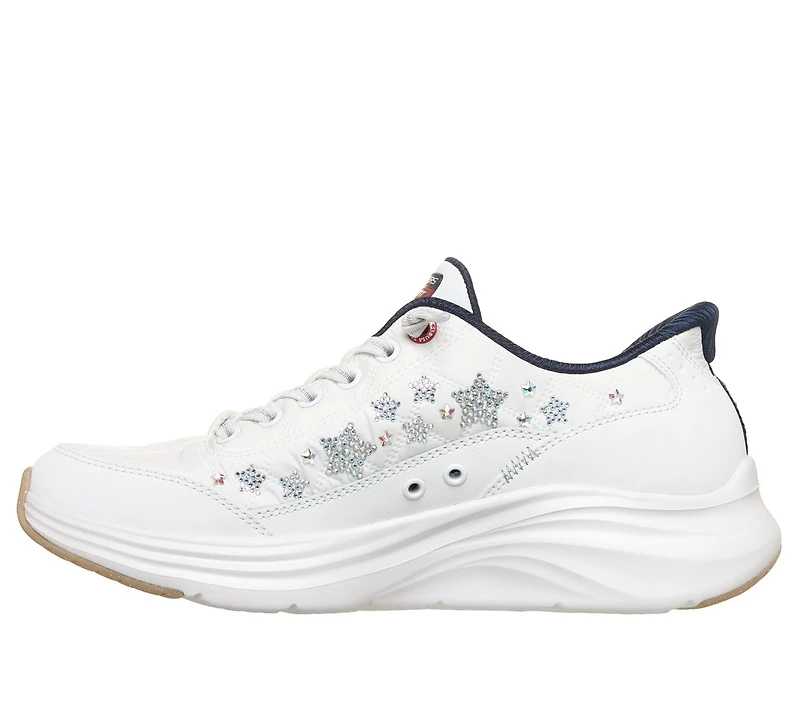 Skechers Slip-ins: Contour Foam - Cozy Fit Stars & Stripes