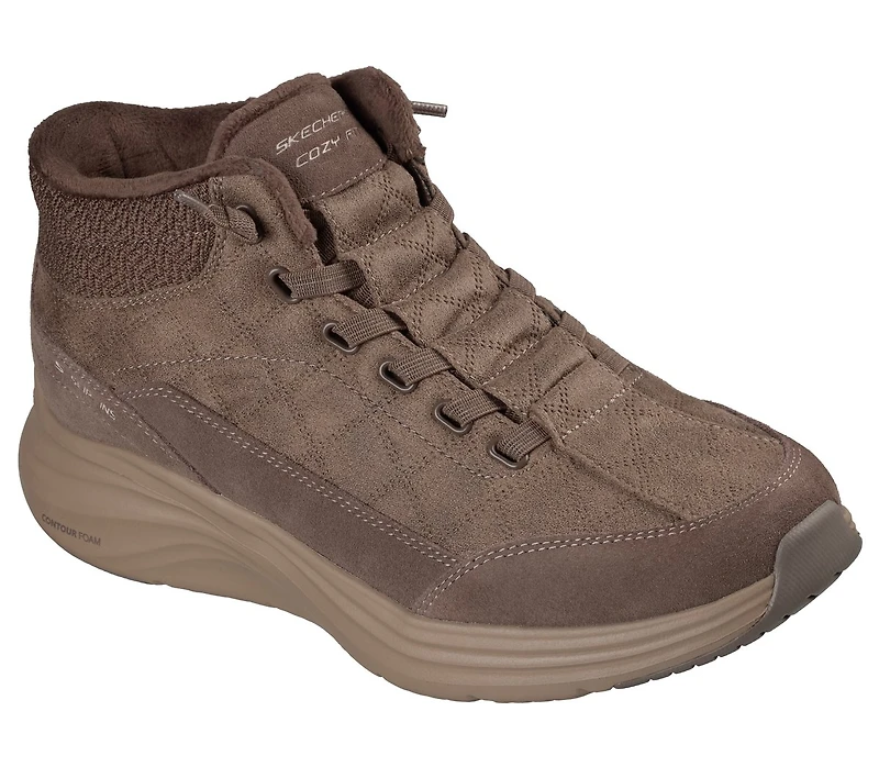 Skechers Slip-ins Relaxed Fit: Contour Foam Boot - Cozy Fit Drift