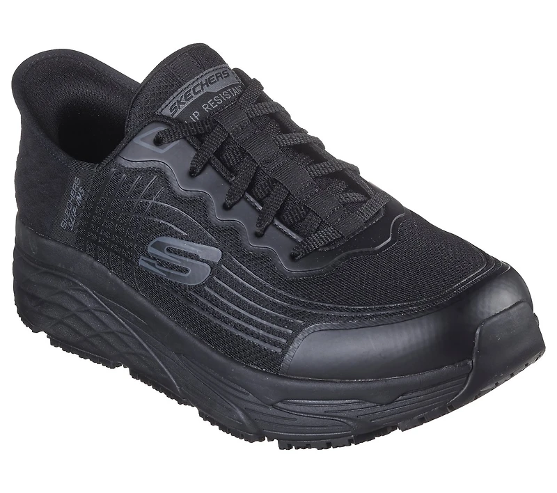 Skechers Slip-ins Work Slip-Resistant Relaxed Fit: Max Cushioning Elite - Remmal