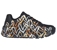 Skechers x JGoldcrown: UNO Lite - Metallic Love