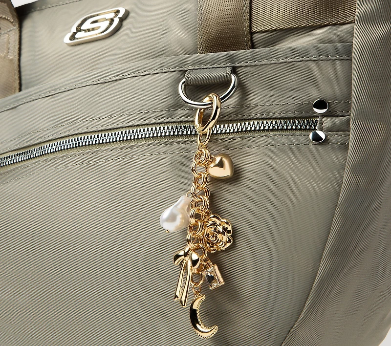 Gold Cluster Bag Charm