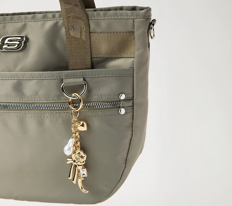 Gold Cluster Bag Charm