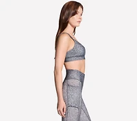 GO WALK Evolution Printed Zip Front Bra