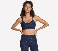 GO WALK Evolution Printed Zip Front Bra