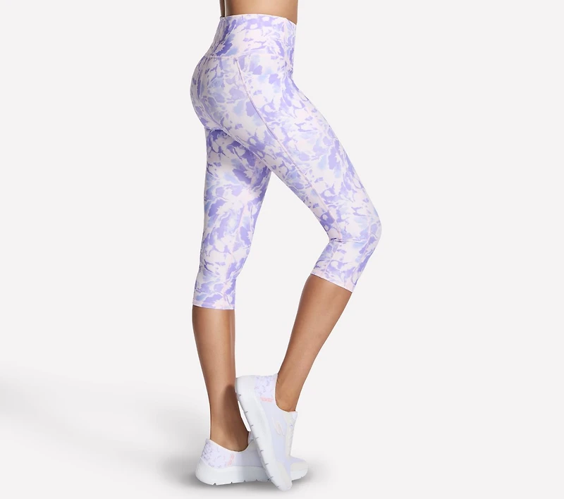 GO FLEX Printed High Waisted Capri