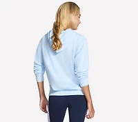 Floral Diamond Pullover Hoodie