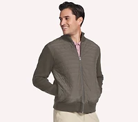 The Hoodless Hoodie Knit Hybrid Jacket