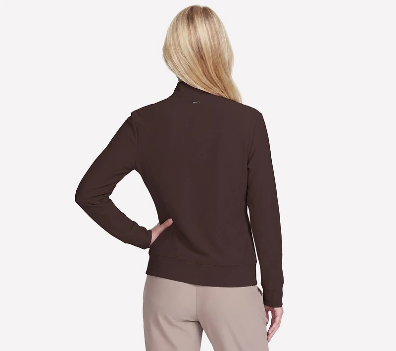 GO Luxe Rib Everyday Full Zip Jacket