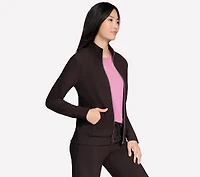 GO Luxe Rib Everyday Full Zip Jacket