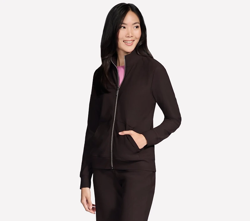 GO Luxe Rib Everyday Full Zip Jacket