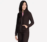 GO Luxe Rib Everyday Full Zip Jacket